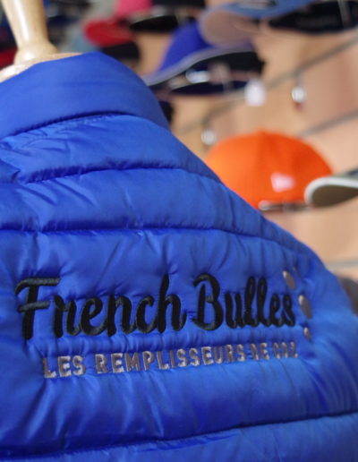 Personnalisation de doudounes