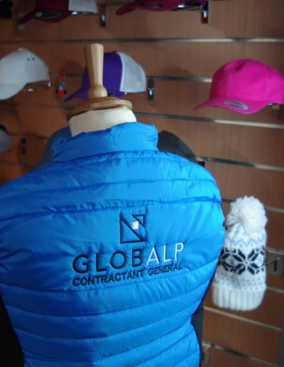 Personnalisation textile pour des entreprises de construction