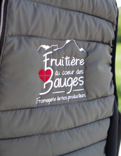 fruitière du cœur des bauges doudoune