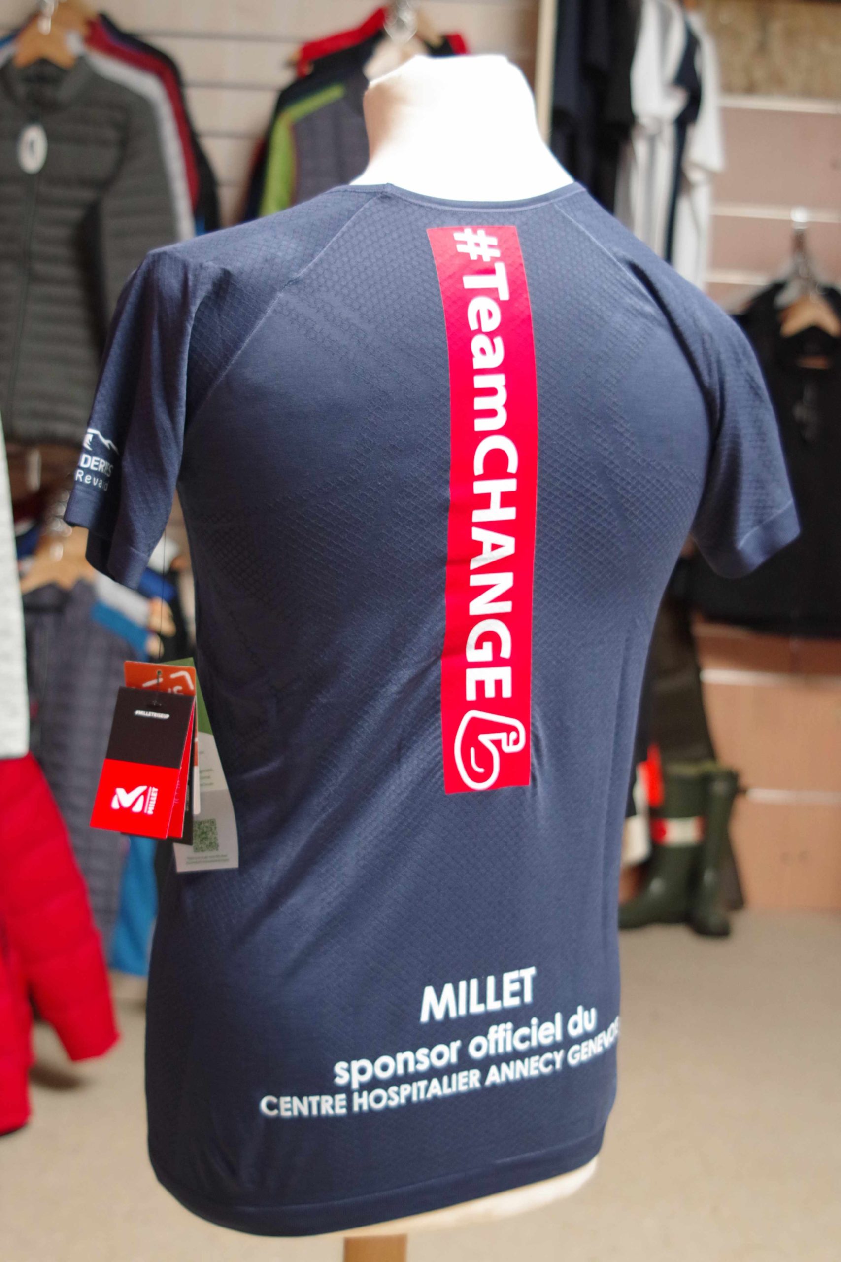 T-shirt centre hospitalier annecy genevois millet