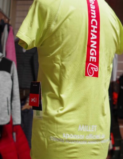 T-shirt jaune CH annecy genevois millet