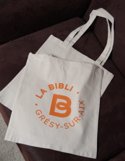 Personnalisation tote bag savoie