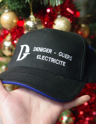 casquette brodé