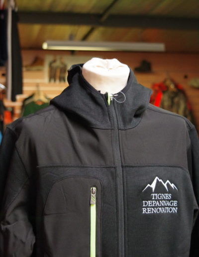 veste personnalisée