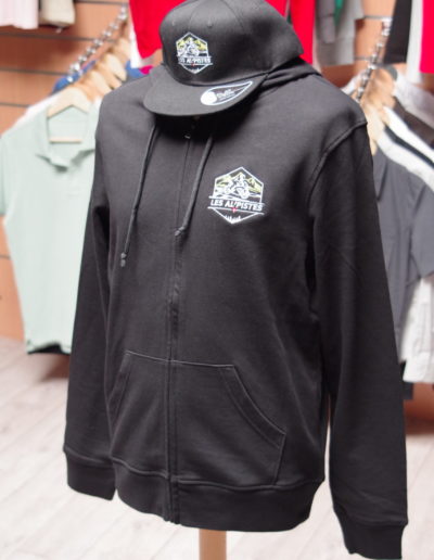 sweat zippé les alpistes