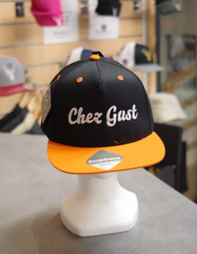 casquette à visière plate à floquer