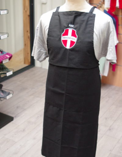 tablier de cuisine à personnaliser
